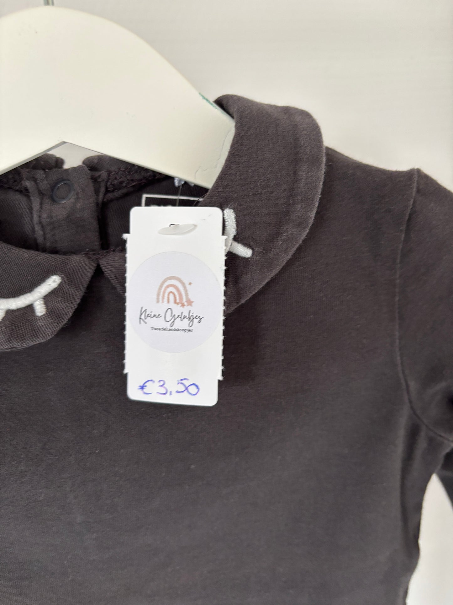 Donkergrijze longsleeve