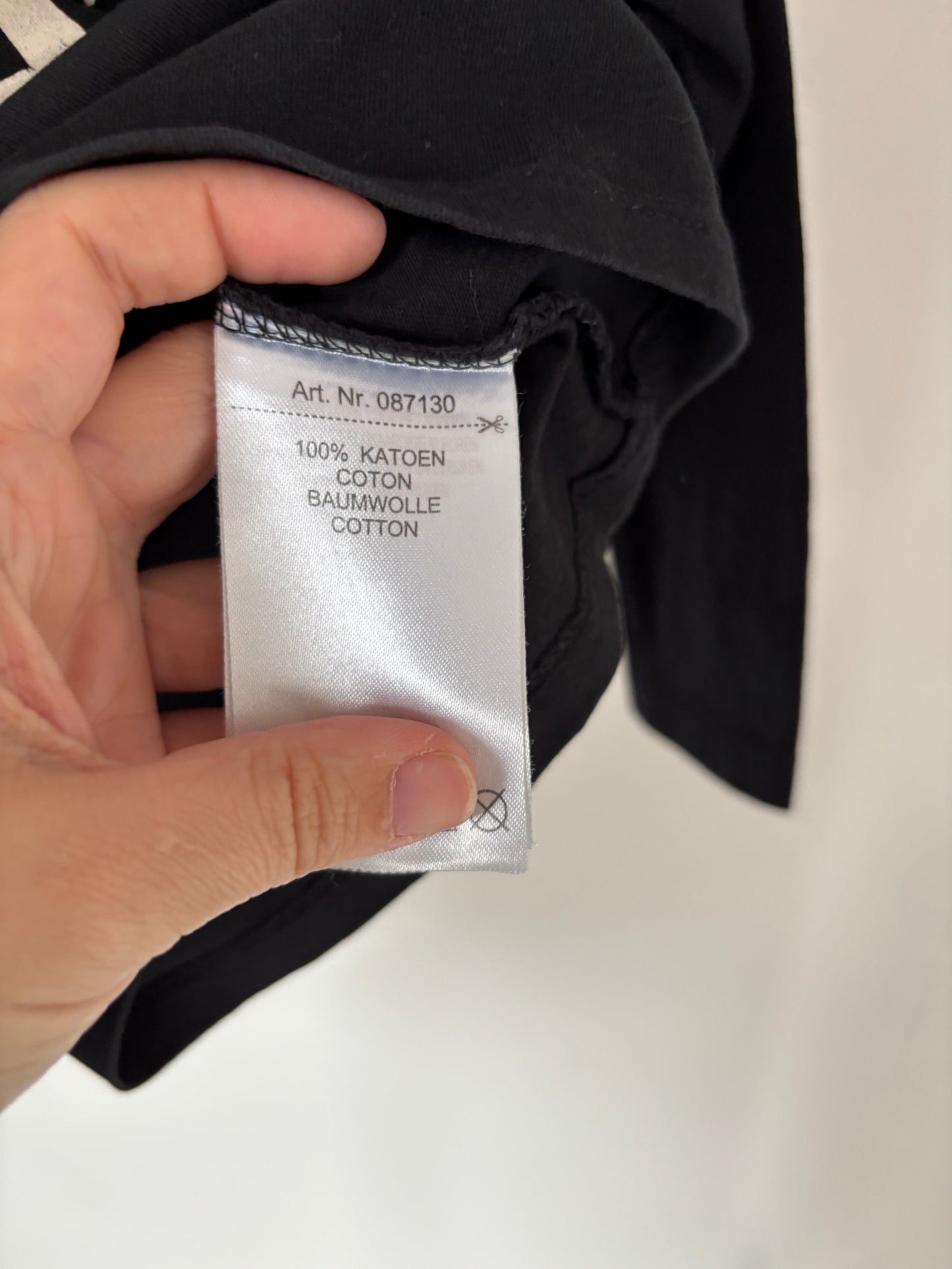 Zwarte longsleeve "Coolest kid ever"