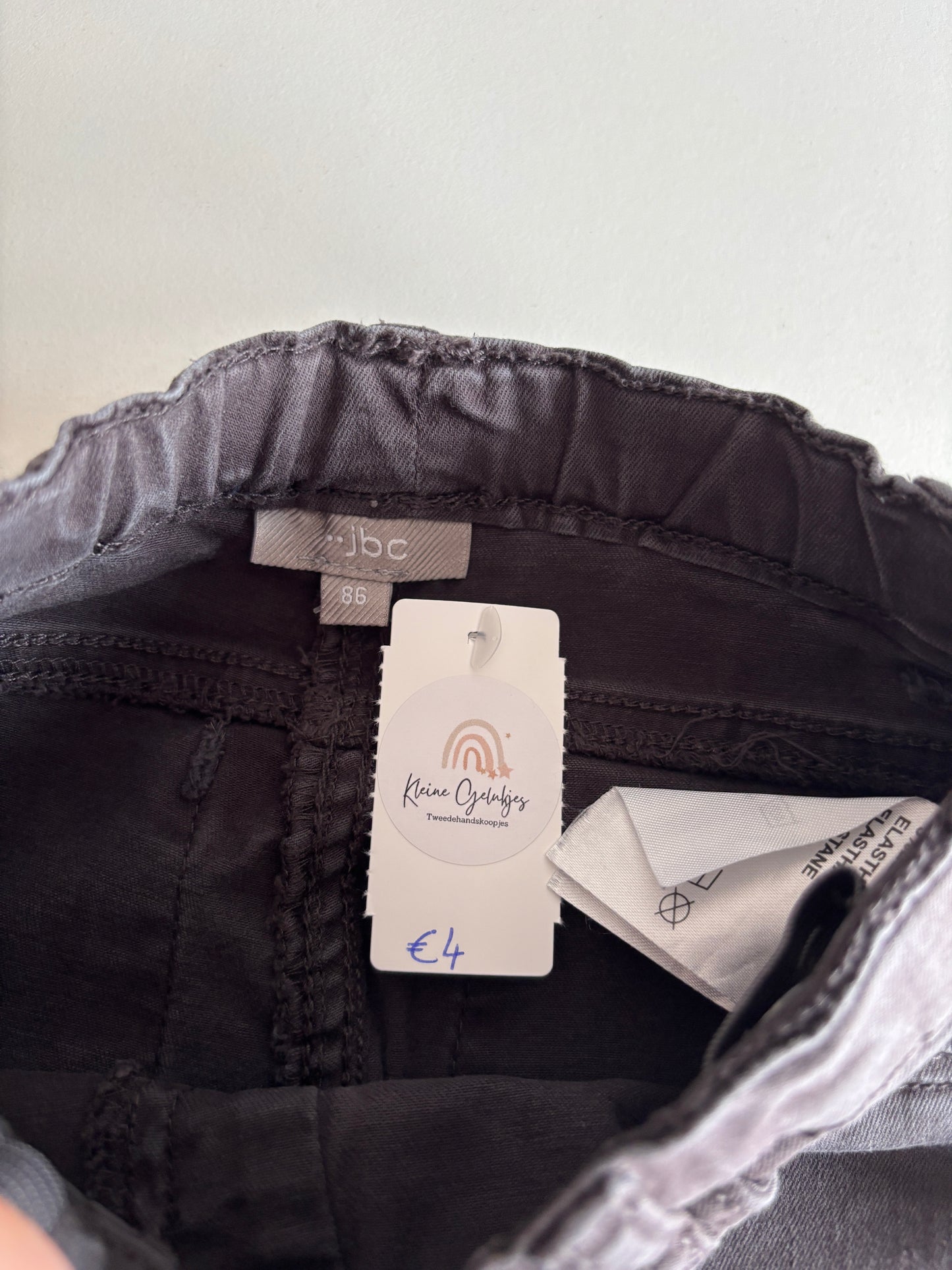 Donkergrijze jegging