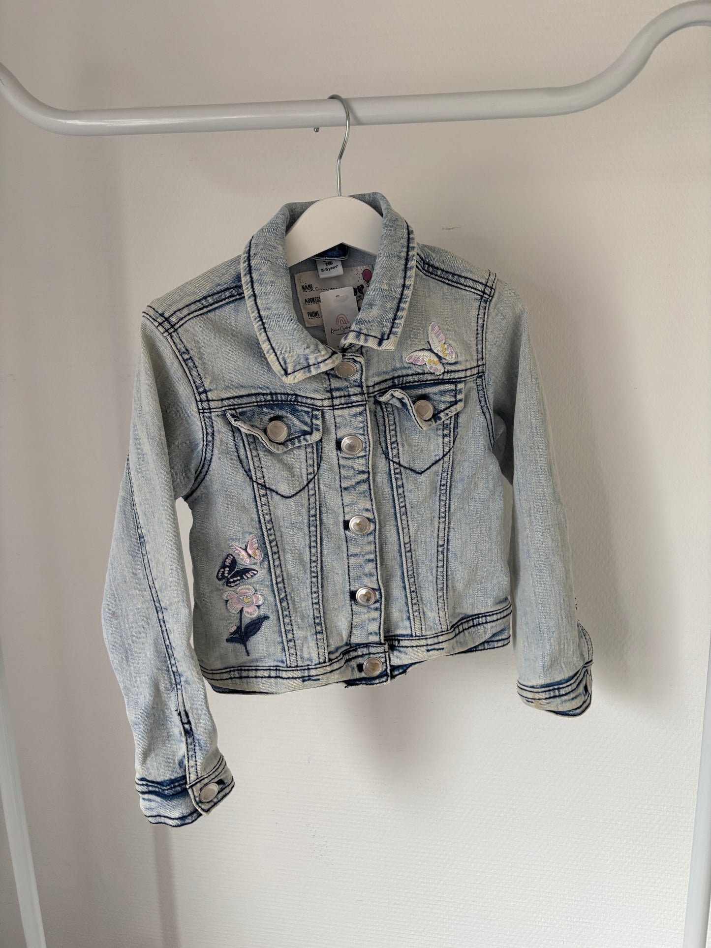 Lichtblauw jeansjasje