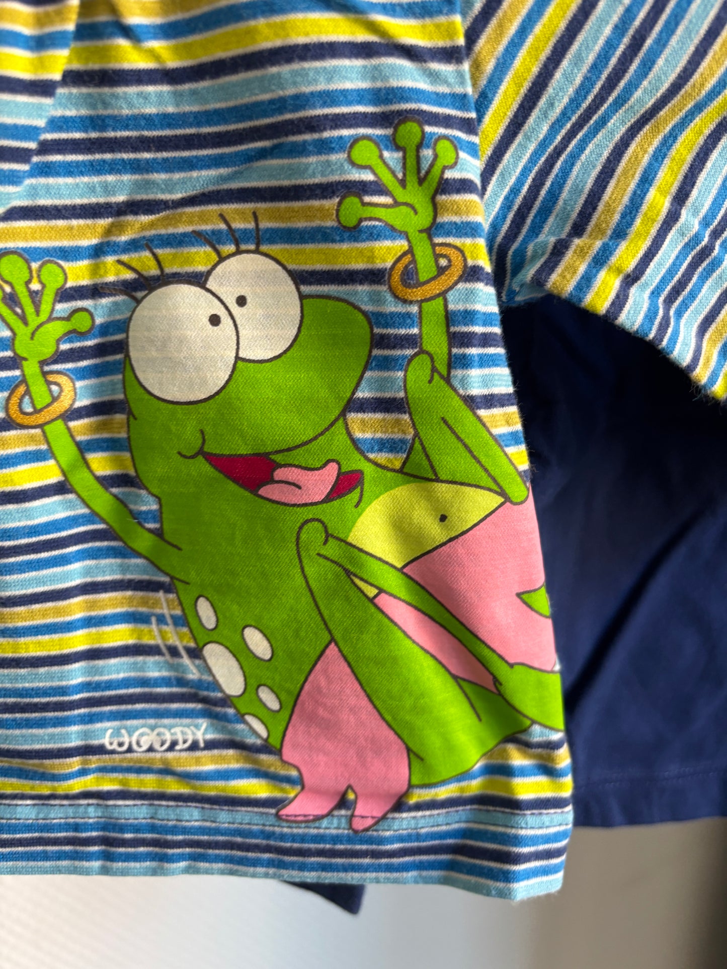 Gestreepte tweedelige pyjama