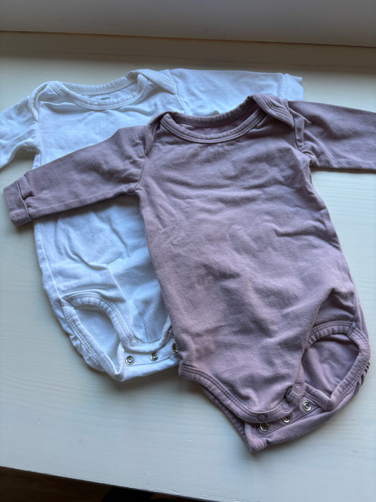Bundel meegroeirompers met lange mouwen (2)