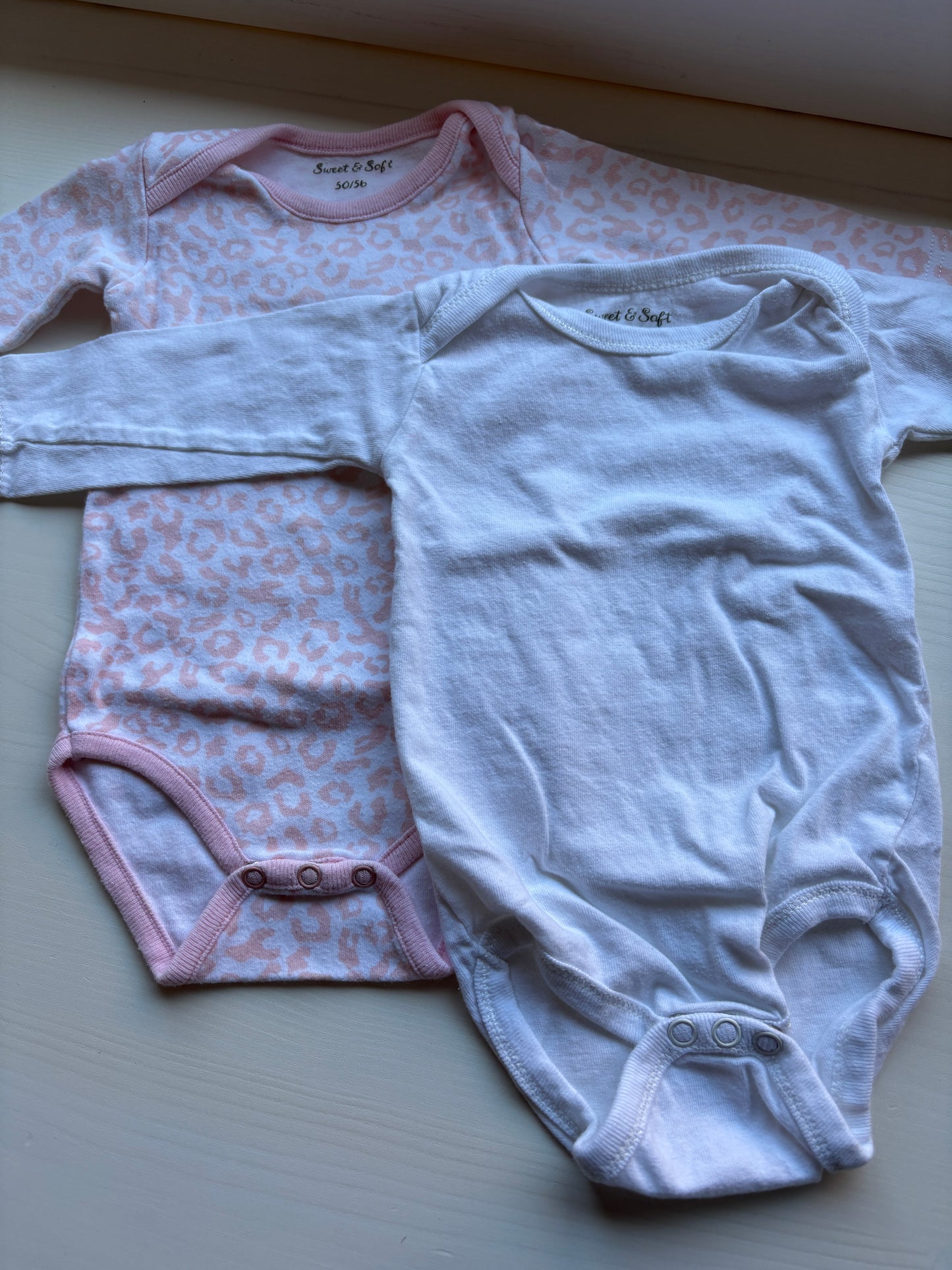 Bundel rompers met lang mouwen (2)