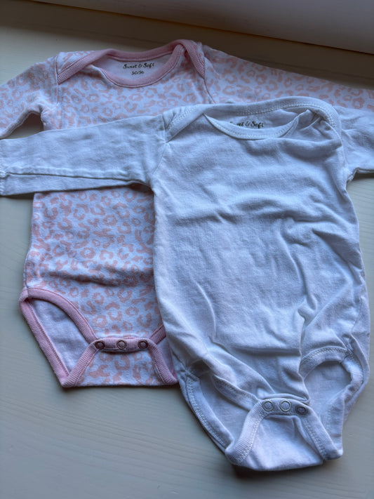 Bundel rompers met lang mouwen (2)