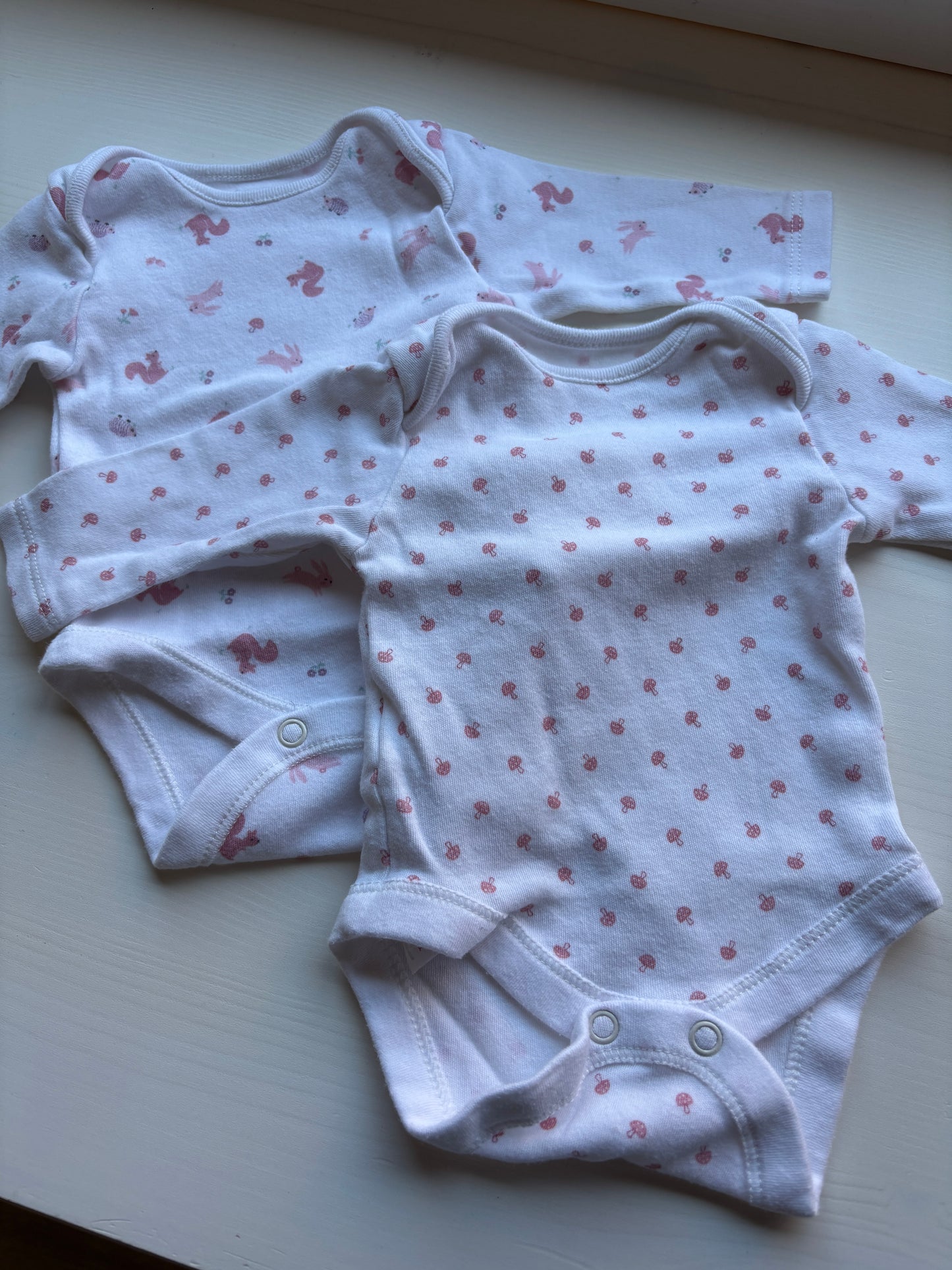 Bundel rompers met lange mouwen (2)