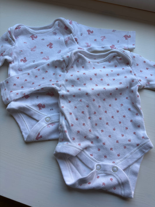 Bundel rompers met lange mouwen (2)