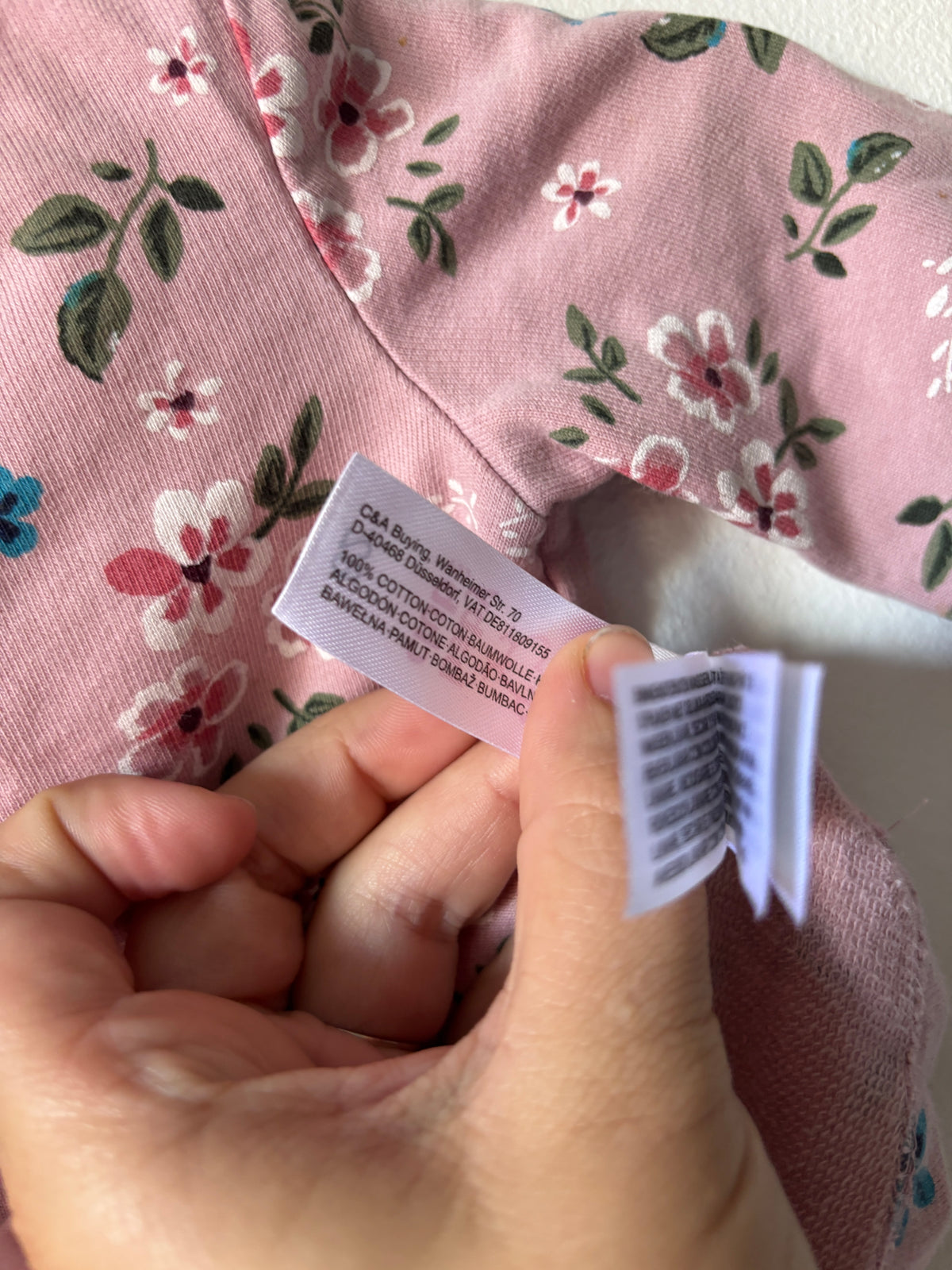Roze truitje | C&A | 62