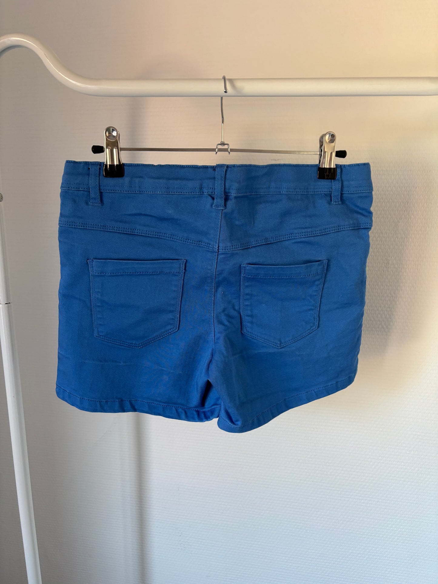 Blauwe jeansshort