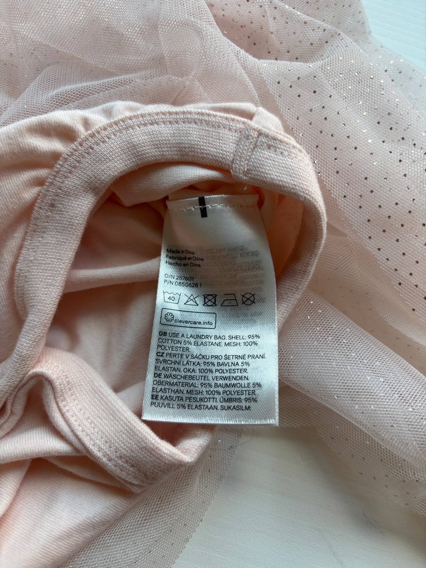 Lichtroze ballerinajurkje