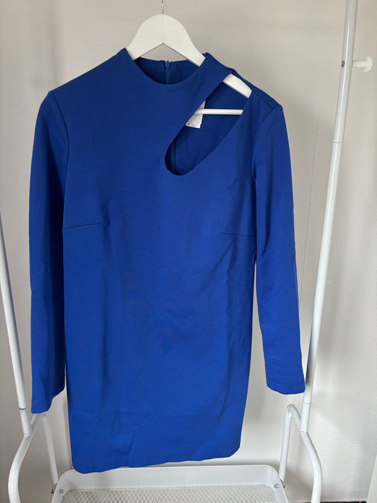 Blauwe jurk
