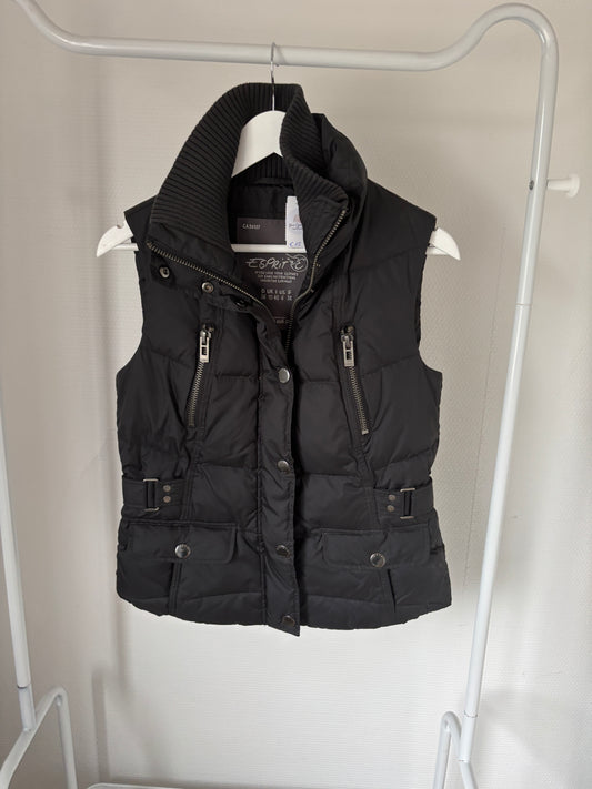 Zwarte bodywarmer