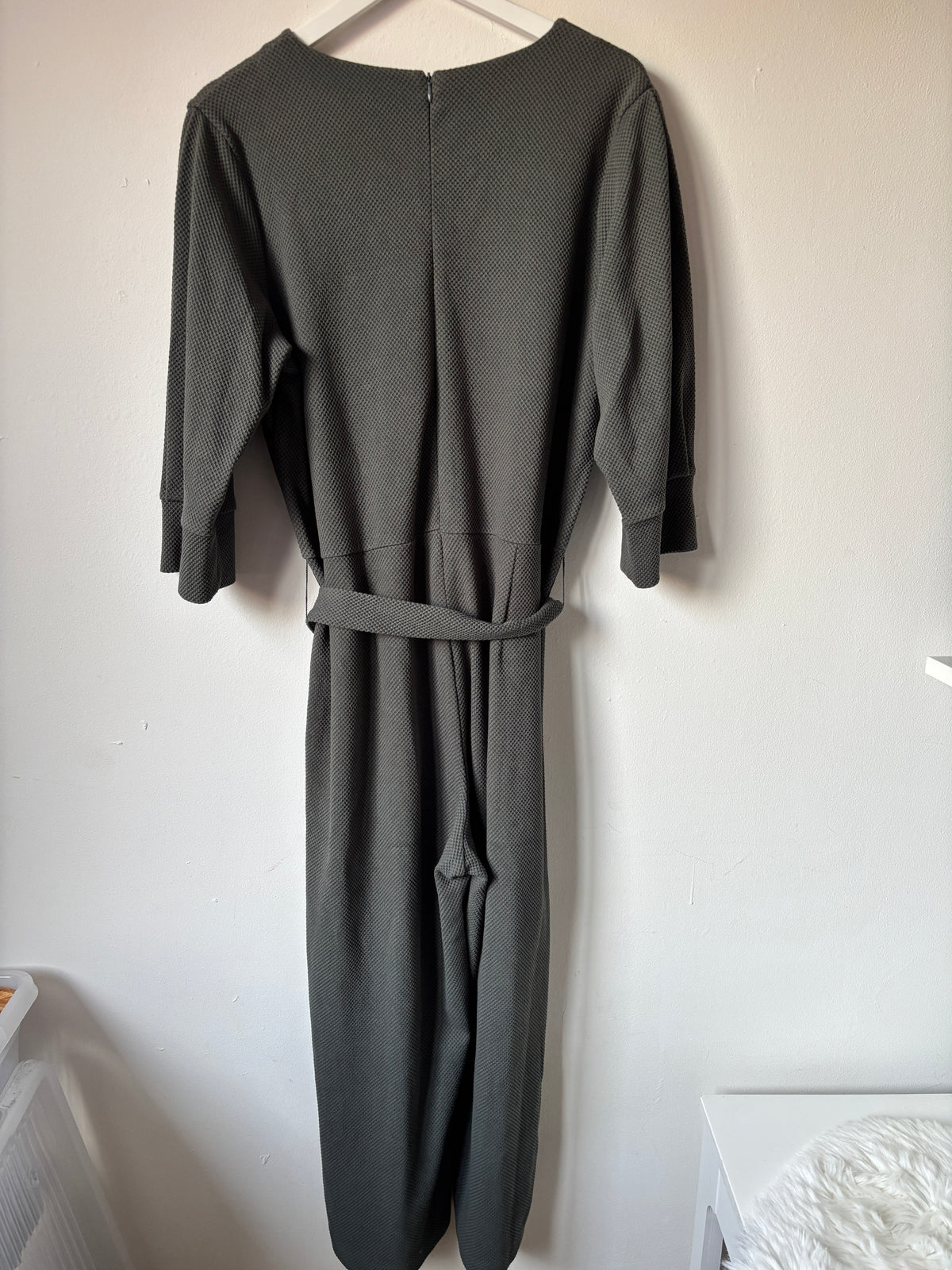 Donkergroene jumpsuit | Hema | L