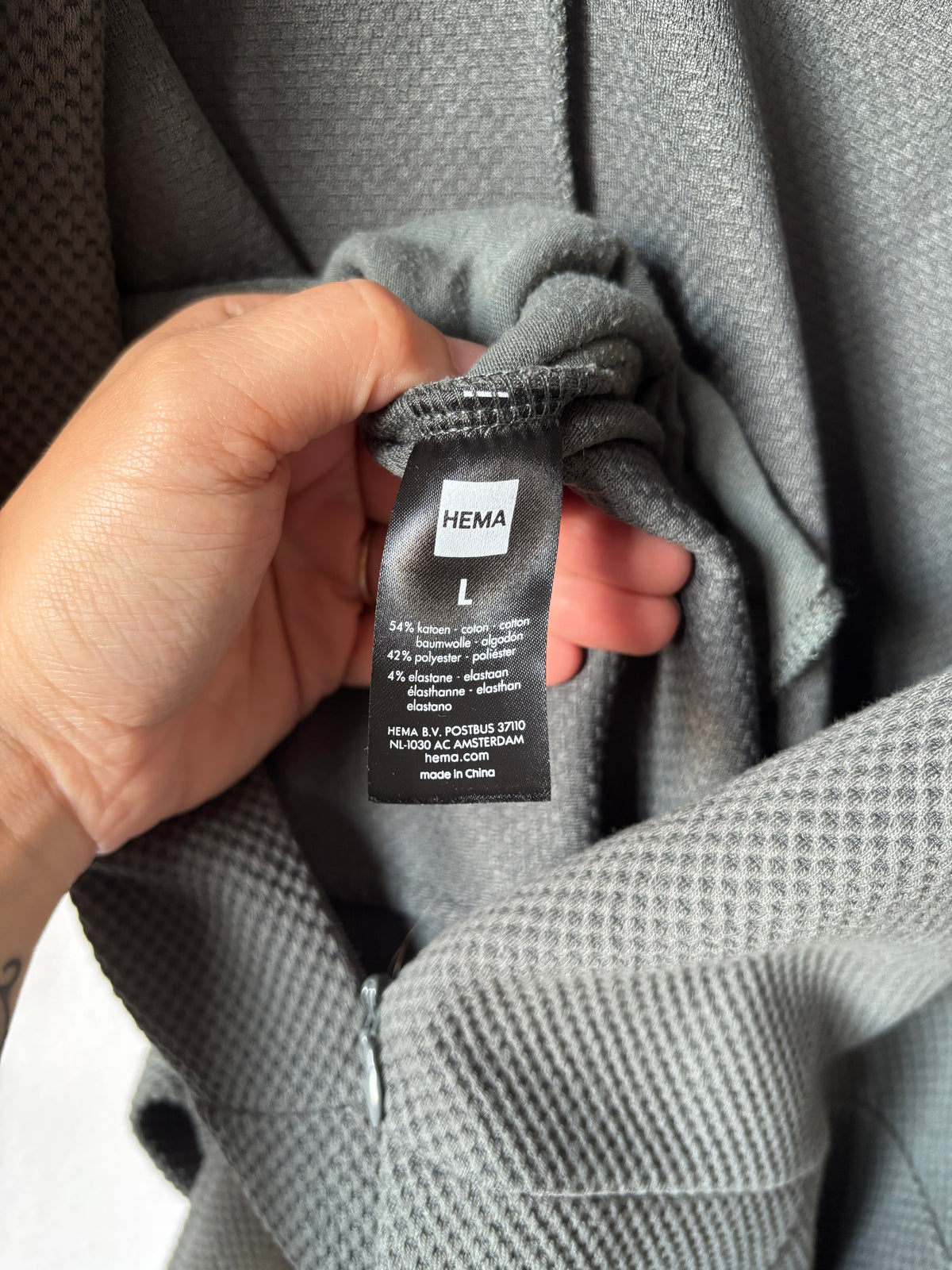 Donkergroene jumpsuit | Hema | L