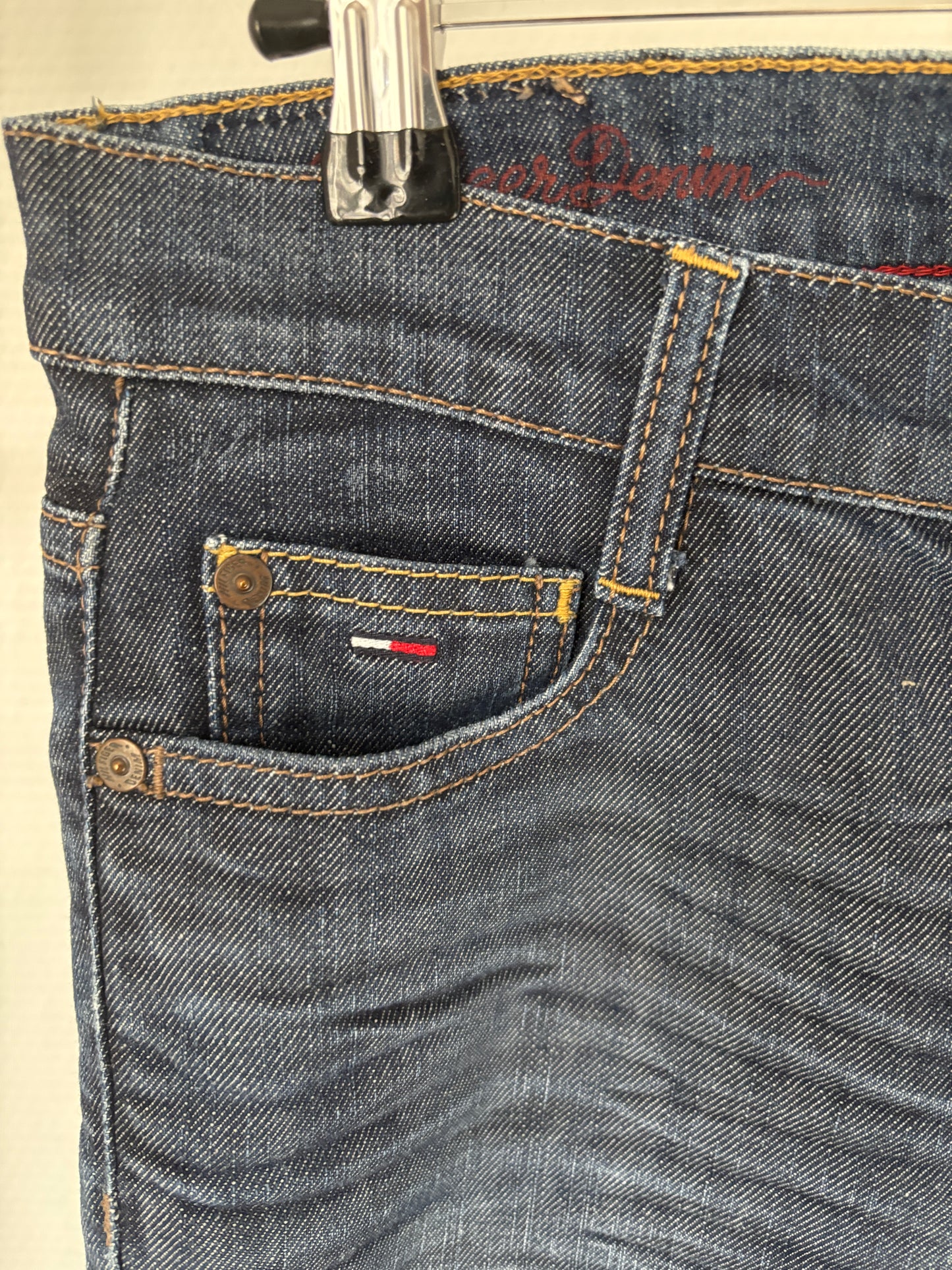 Blauwe jeansbroek