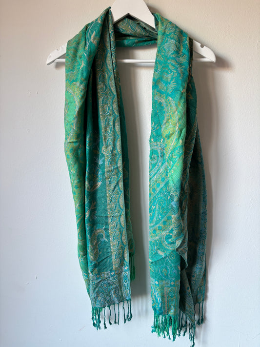 Groene sjaal