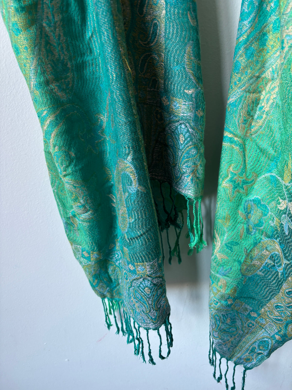 Groene sjaal