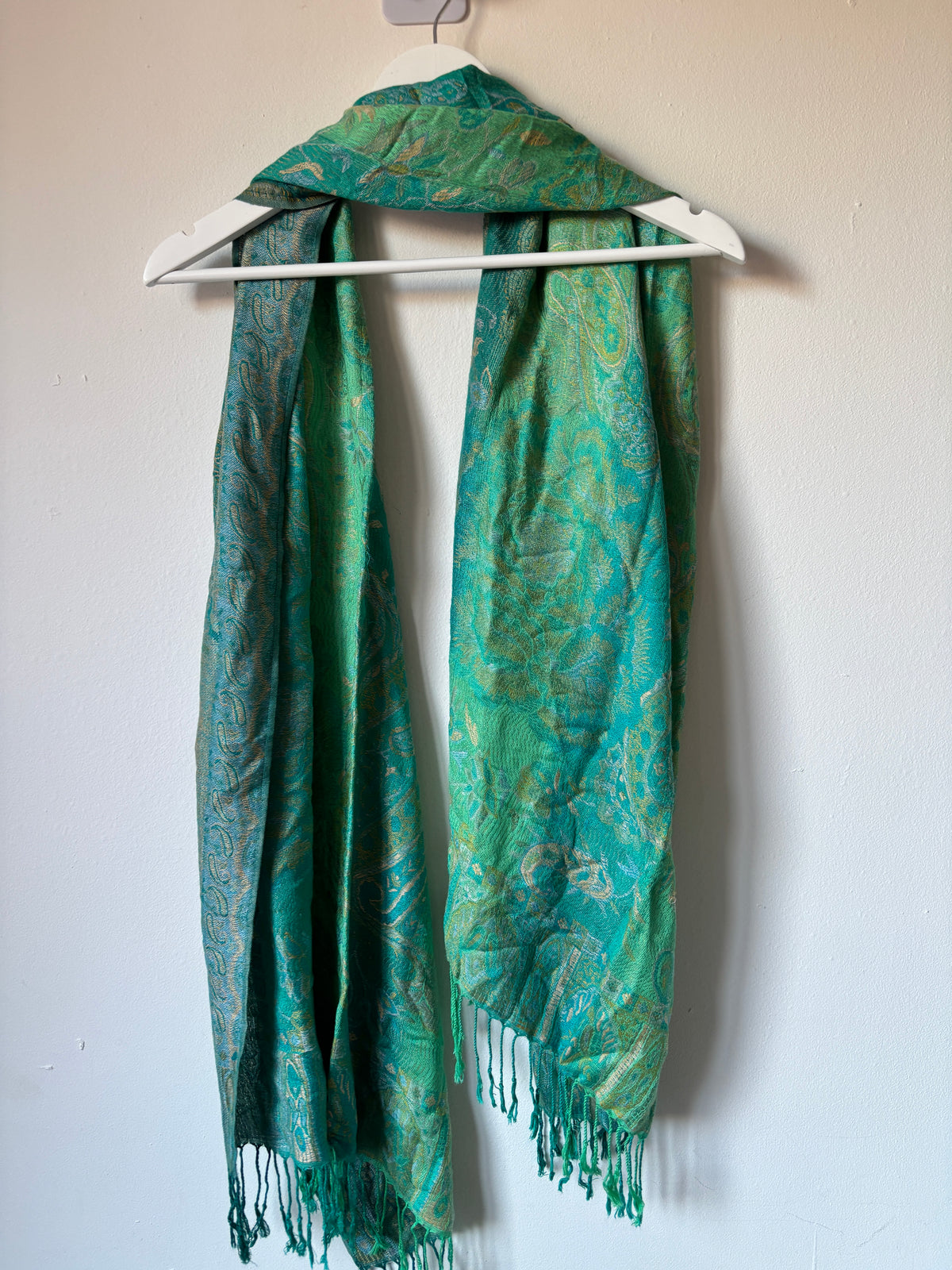 Groene sjaal