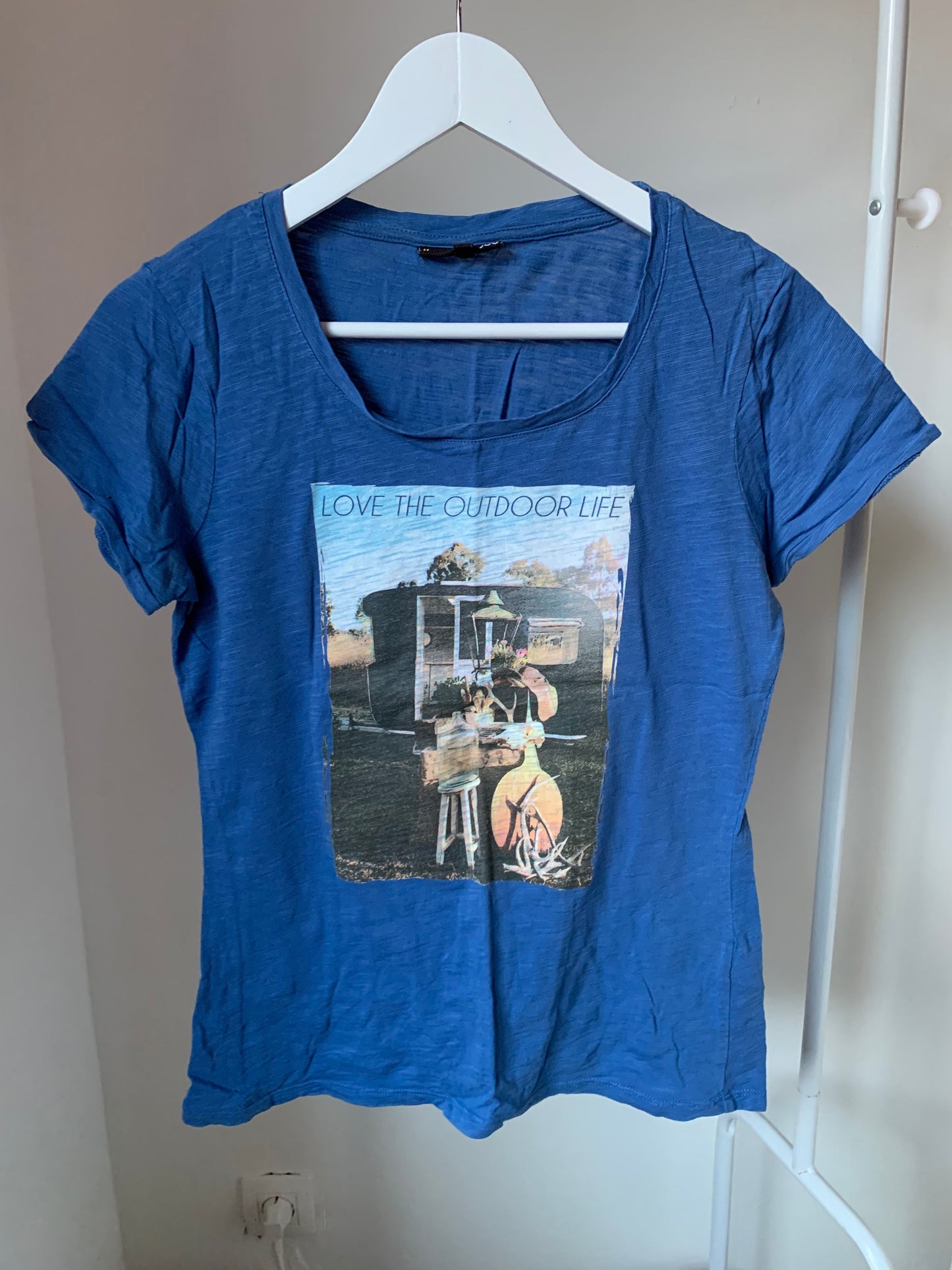 Blauwe T-shirt