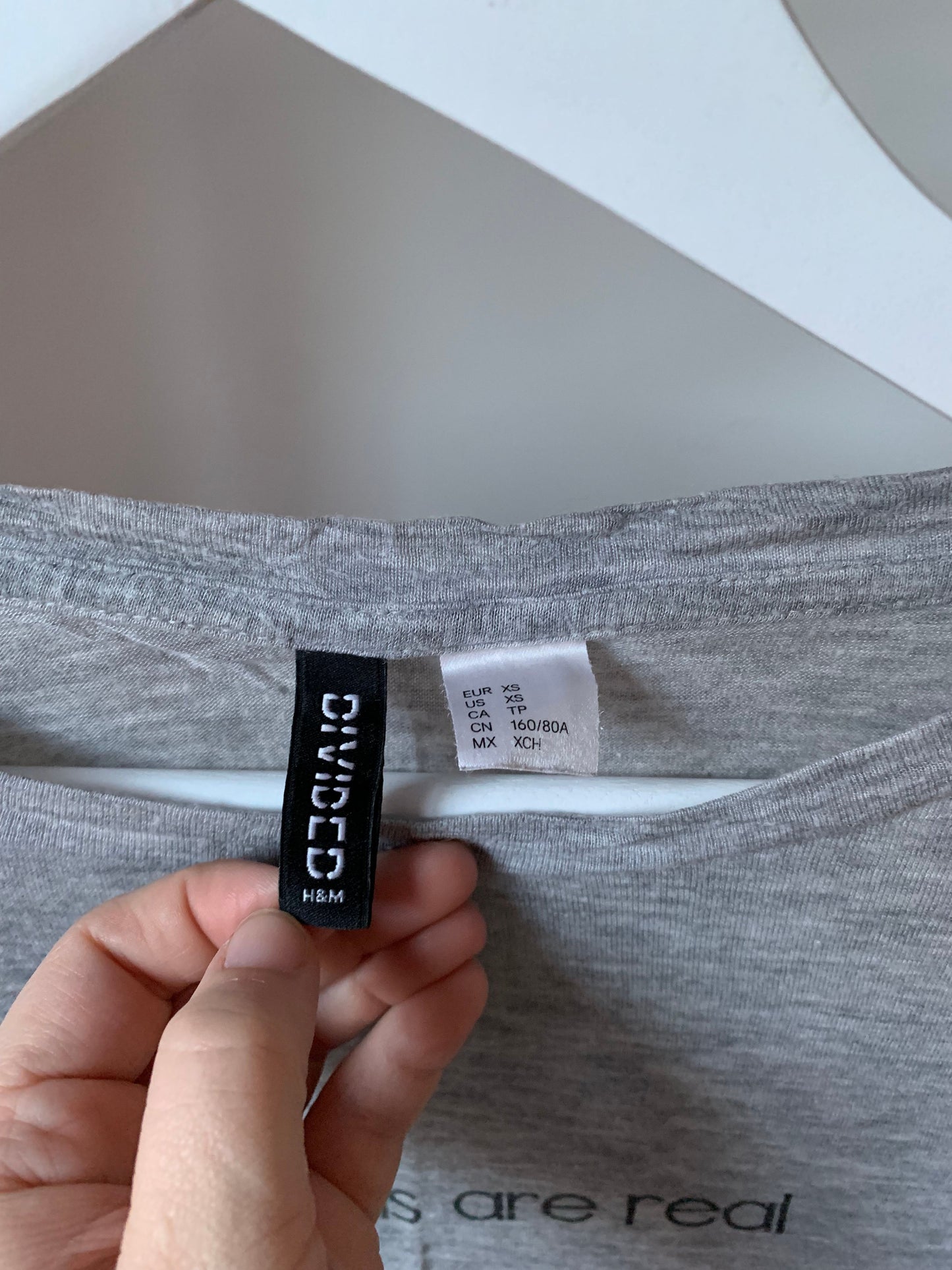 Grijze T-shirt