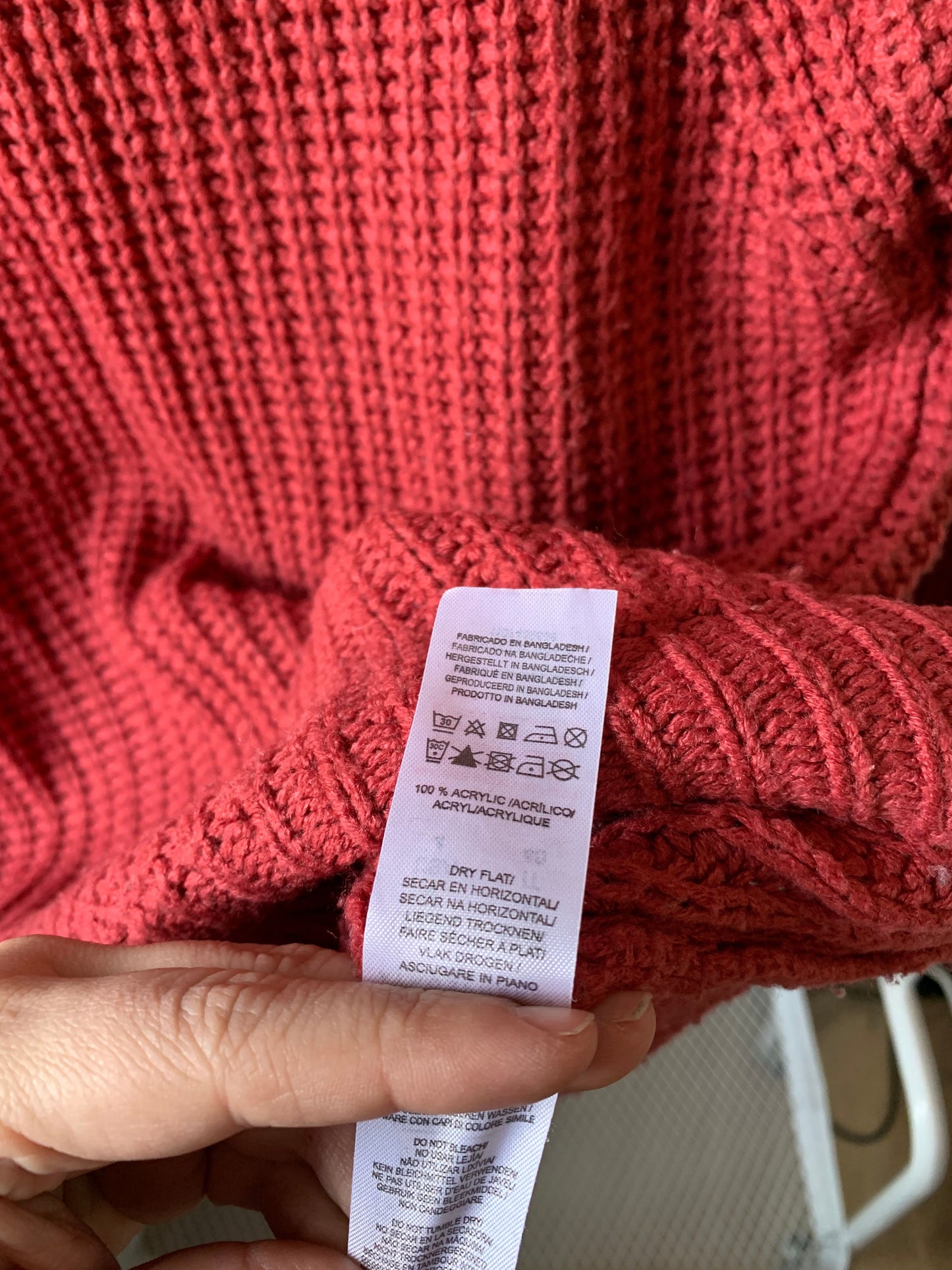 Roze trui