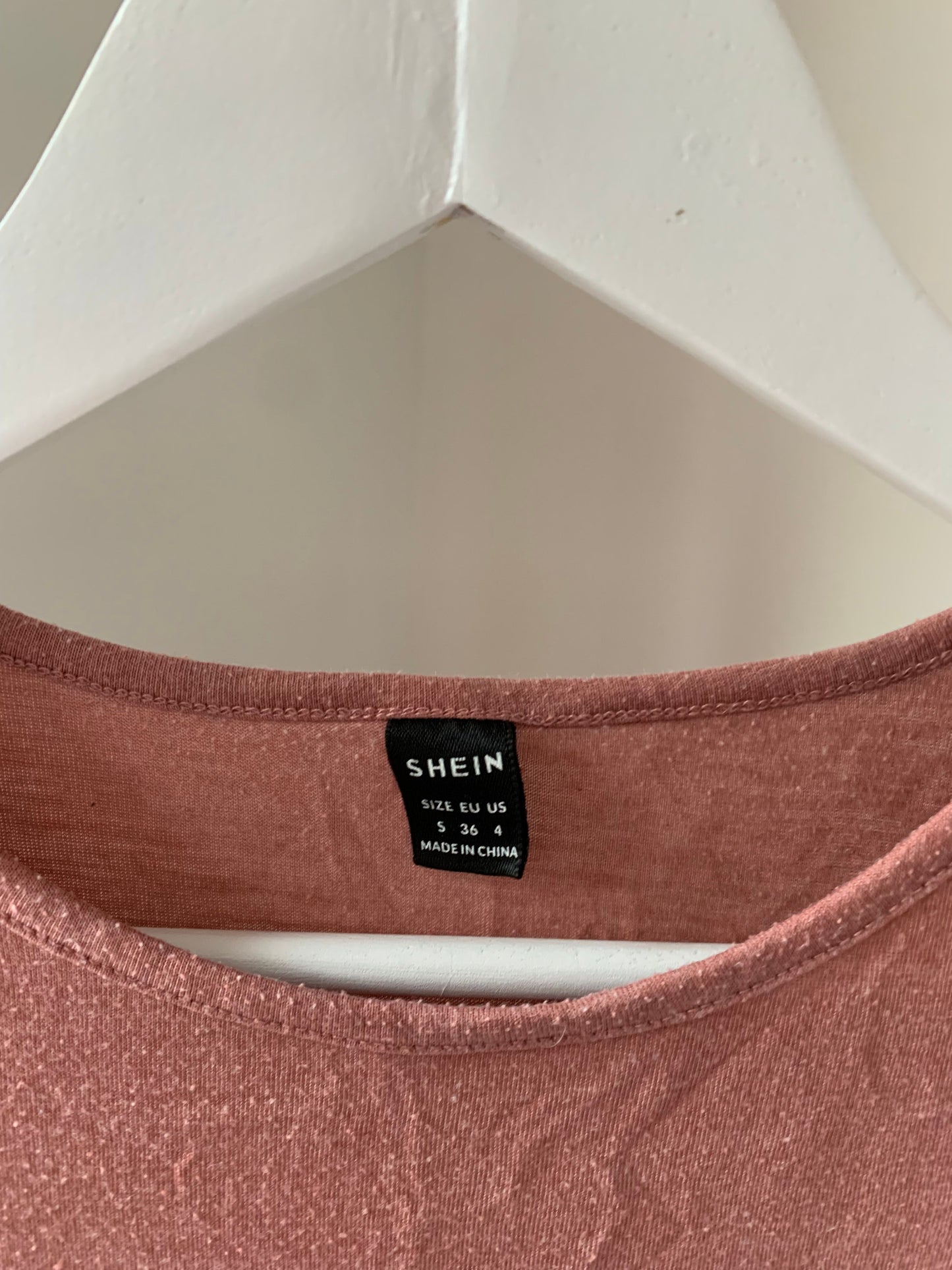 Roze T-shirt