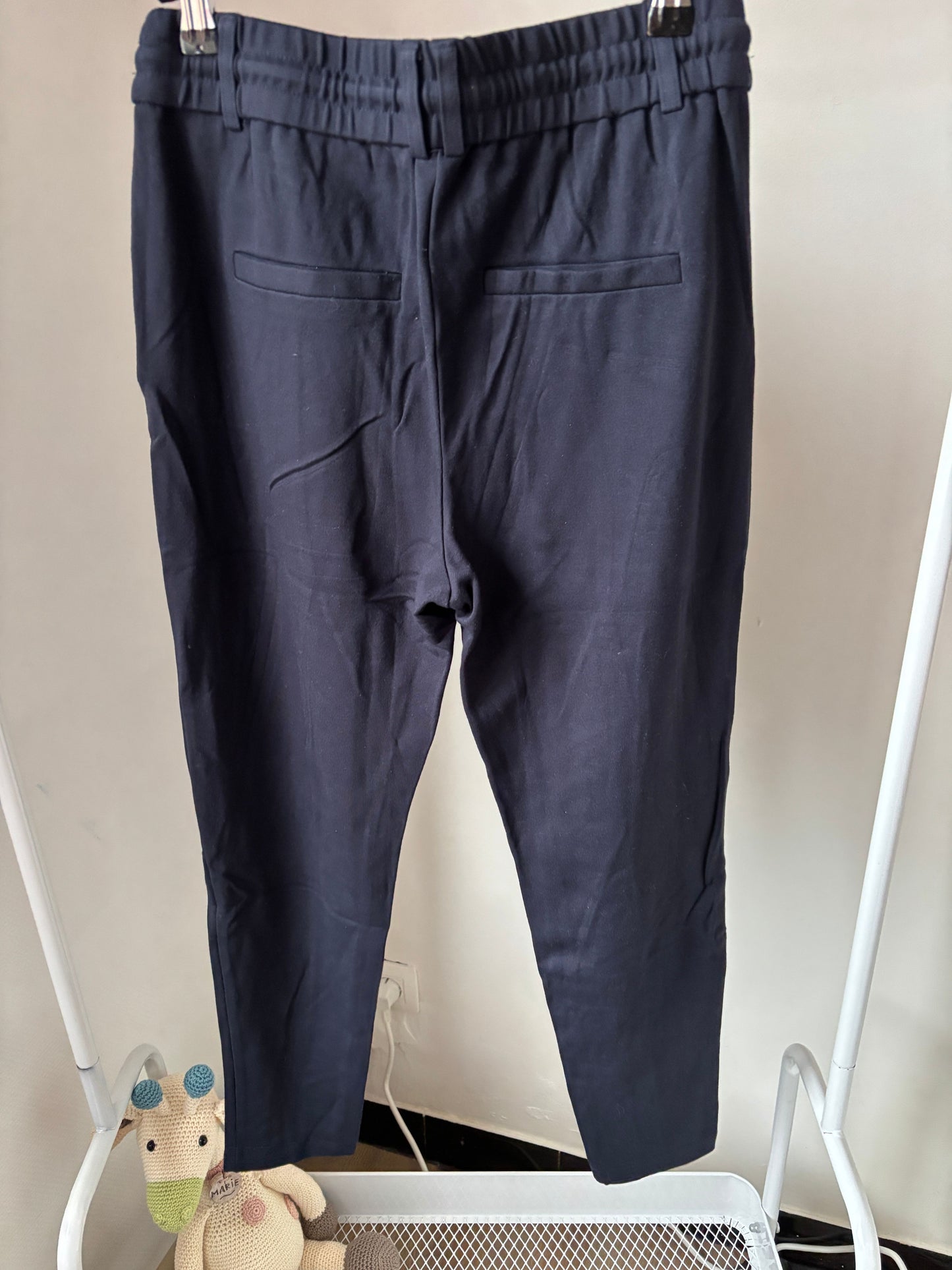 Marineblauwe broek