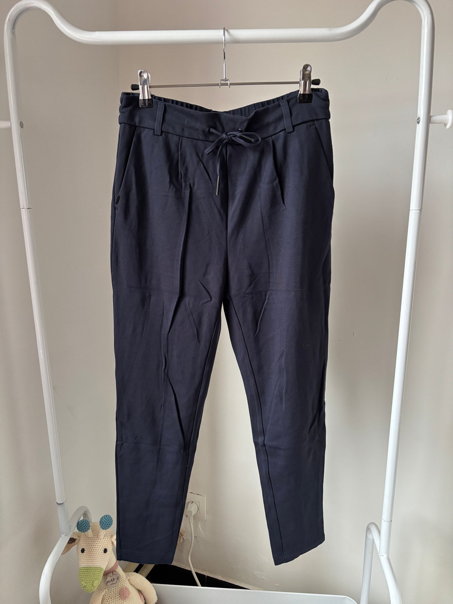 Marineblauwe broek