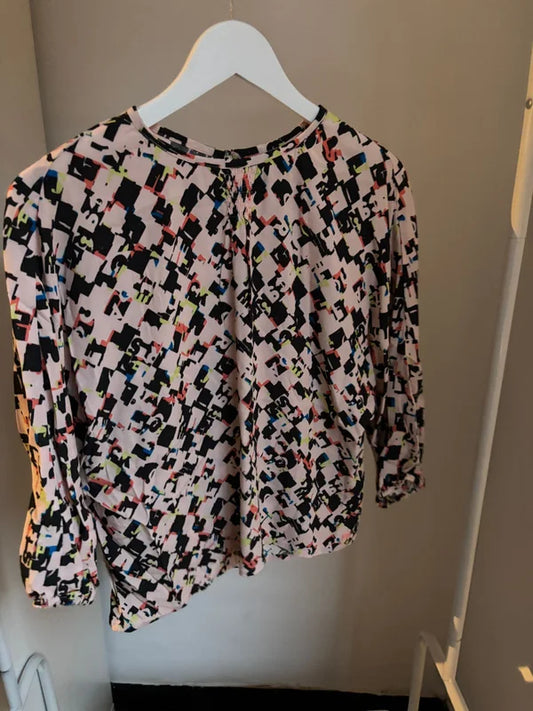 Lichtroze blouse