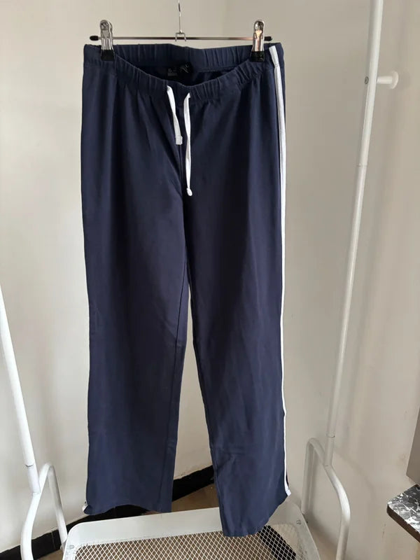 Marineblauwe joggingbroek