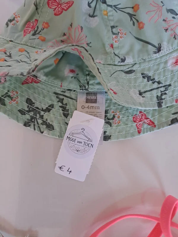 Muntgroen setje badkleding