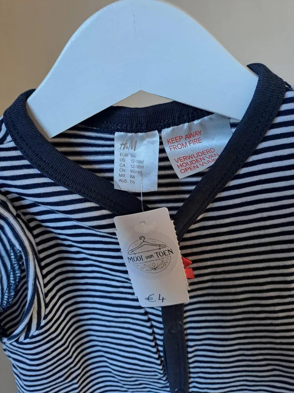 Gestreept boxpakje | H&M | 86