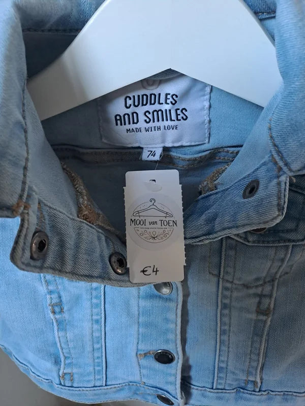 Lichtblauw jeansjasje