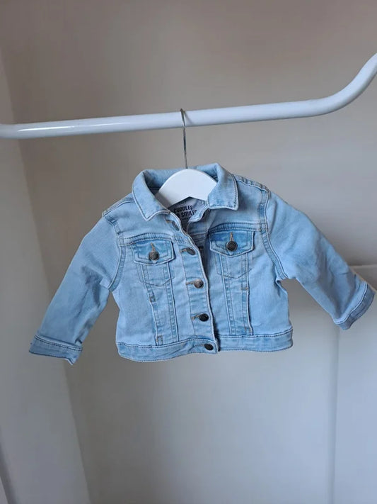 Lichtblauw jeansjasje