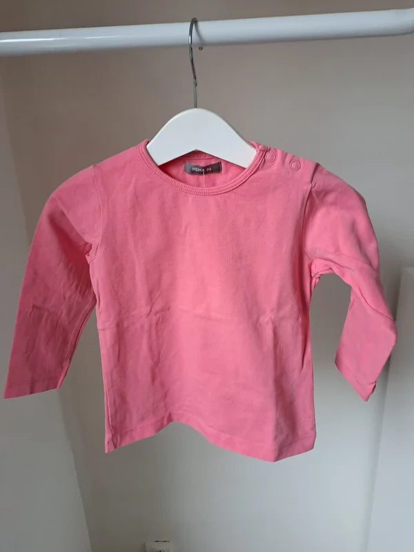 Roze basic longsleeve