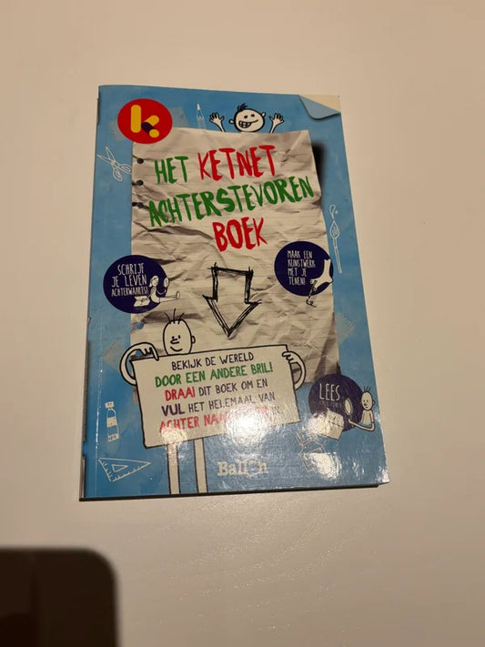 Het Ketnet achterstevoren boek