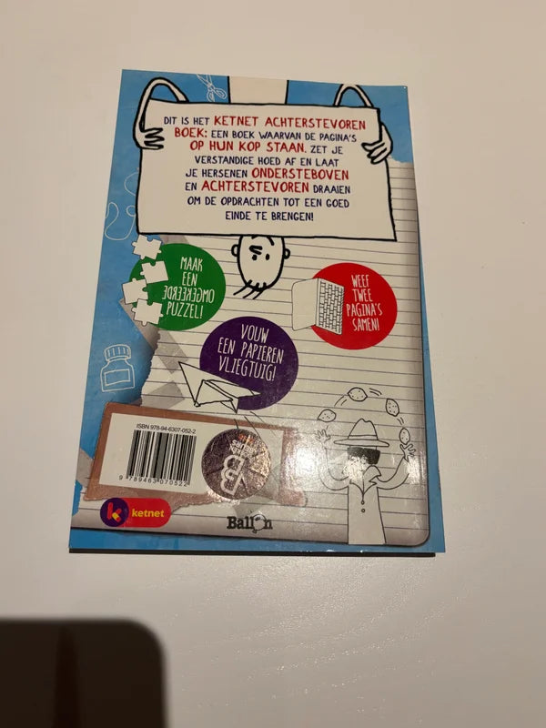 Het Ketnet achterstevoren boek