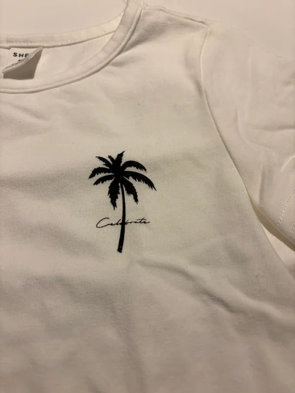 Witte T-shirt - Shein - 86