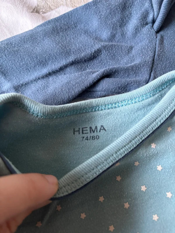 Bundel rompers met lange mouwen (3)