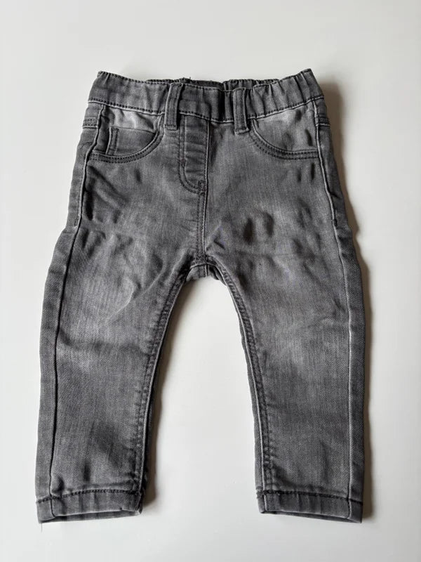 Grijze jeansbroek