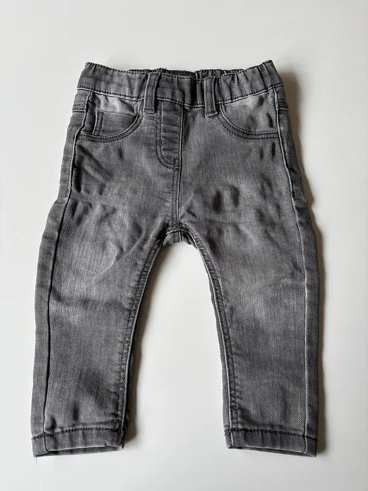 Grijze jeansbroek