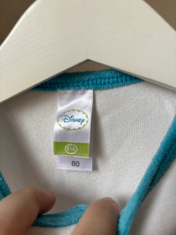 Witte eendelige winterpyjama Winnie de Poeh