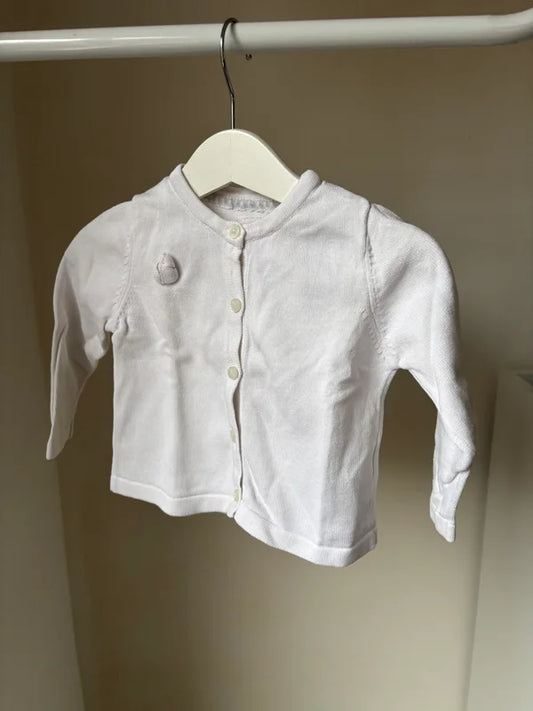 Witte cardigan