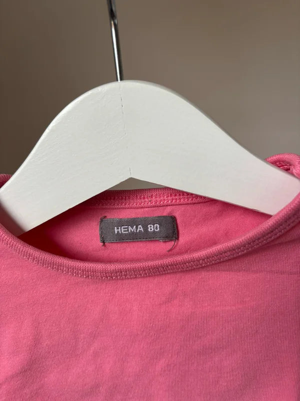 Basic roze longsleeve