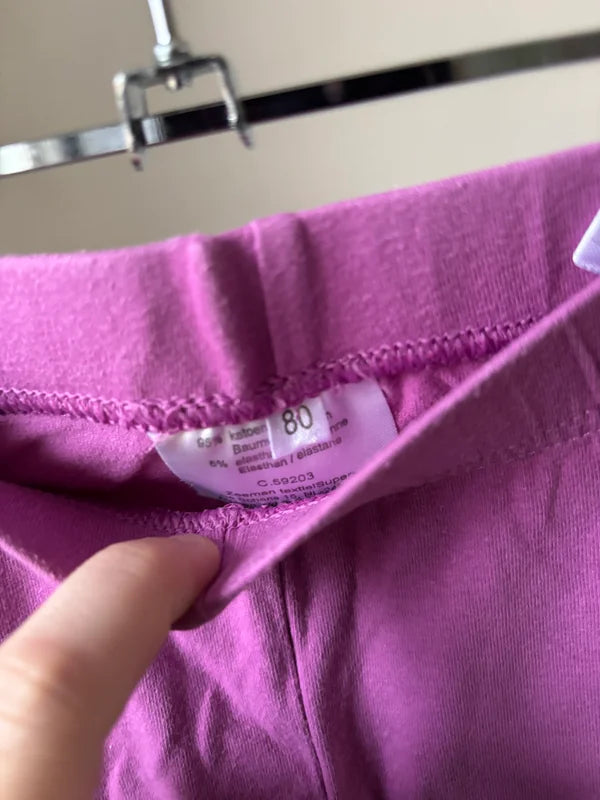 Paarse legging