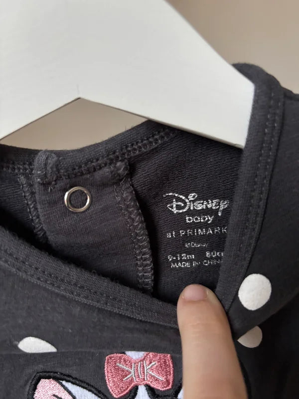 Donkergrijs gestippeld jurkje Marie