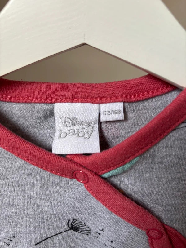 Grijze eendelige pyjama Winnie The Pooh