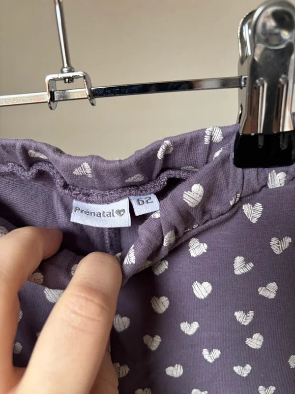 Setje "Papa's meisje": longsleeve en flared broekje