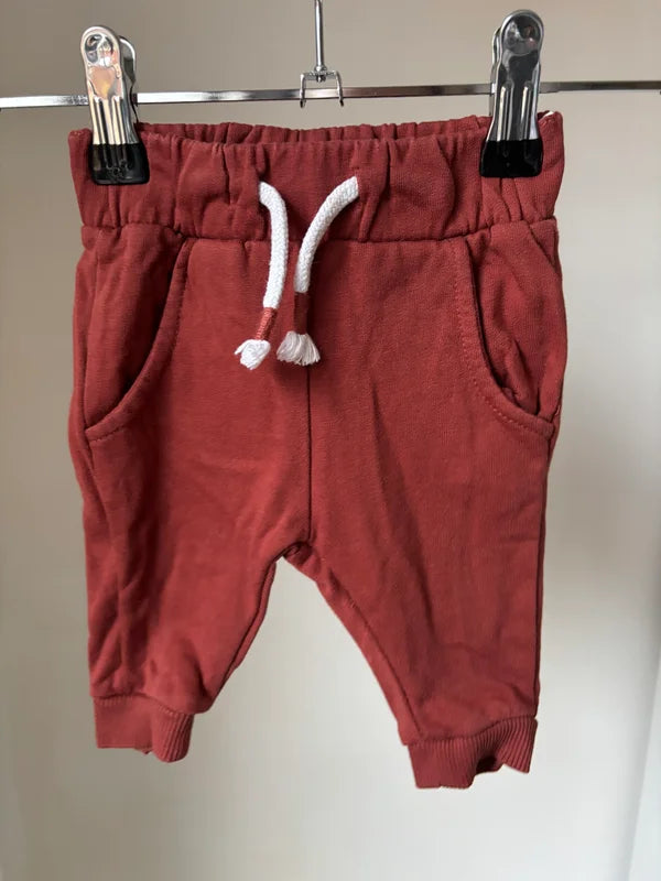 Wijnrode joggingbroek