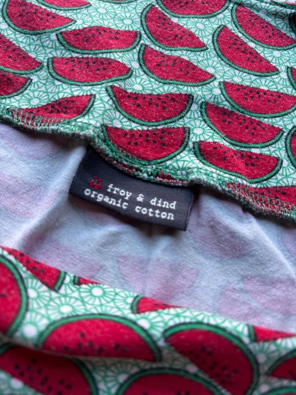 Zwangerschapsrok met watermeloenen