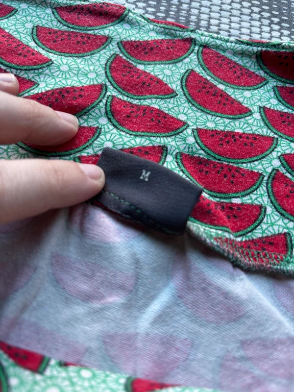 Zwangerschapsrok met watermeloenen